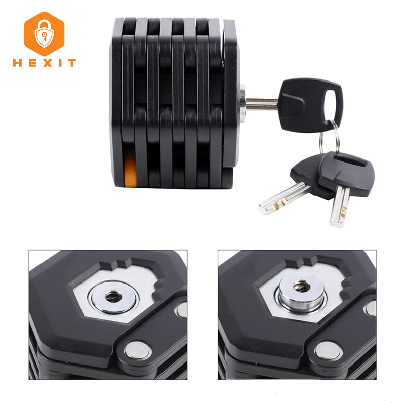 HEXIT™ FoldLock - Kompakt och Lättvikts Cykellås