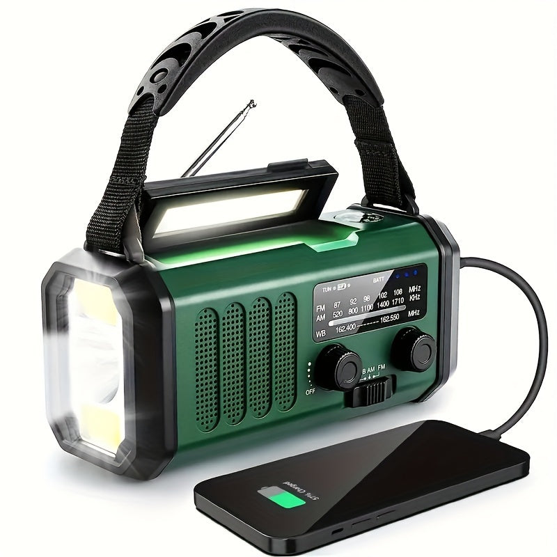 SurvivorPower - Durable Emergency Radio with Multiple Functions