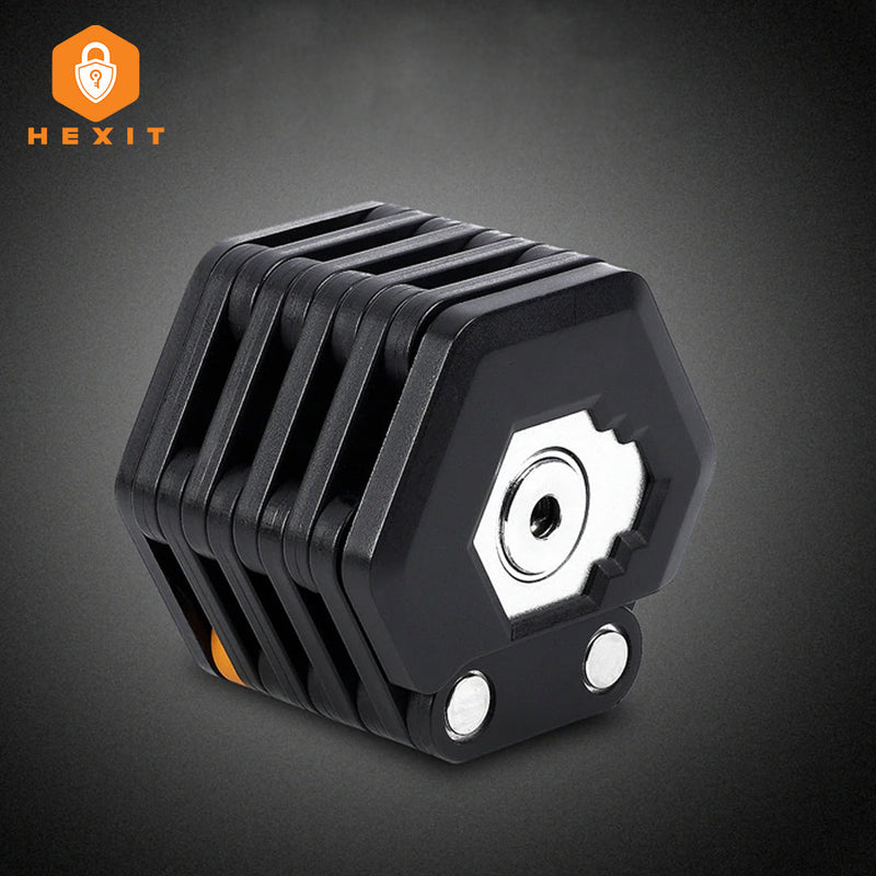 HEXIT™ FoldLock - Kompakt och Lättvikts Cykellås