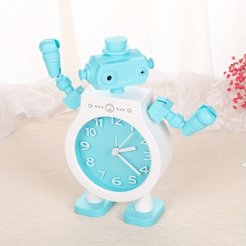 TimeBuddy Clock – Playful Robot Alarm Clock with Alarm
