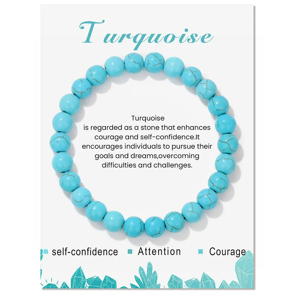 Aria: Natural Crystals Bracelet for Healing Energy