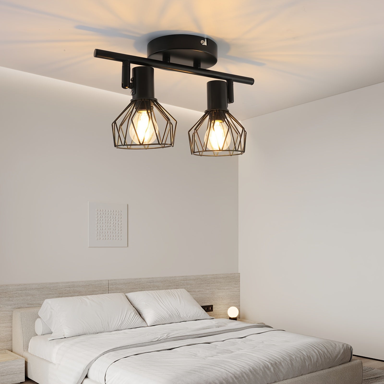 SpotFlex Light – Adjustable LED Ceiling Light with 2 Balls