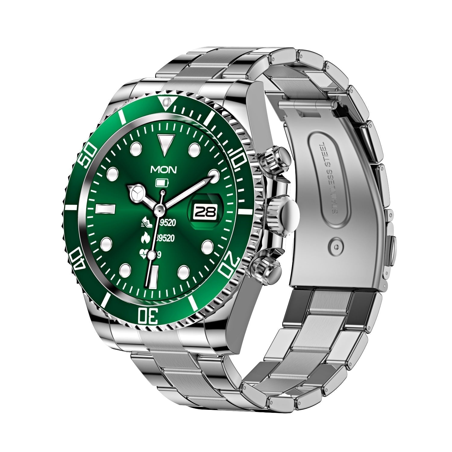 PowerTech Smartwatch - Stylish Health Monitor for Active Lifestyle