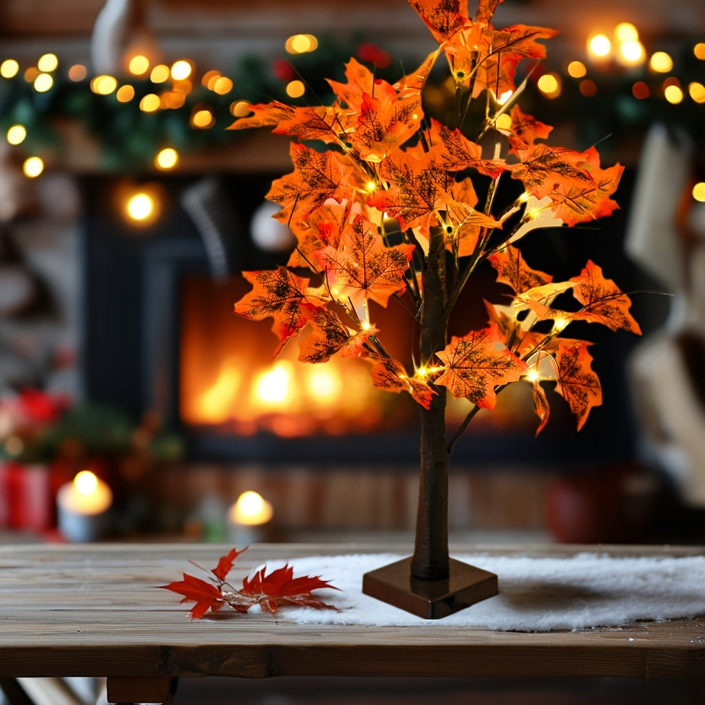 MapleGlow – LED Maple Tree Table Lamp with USB