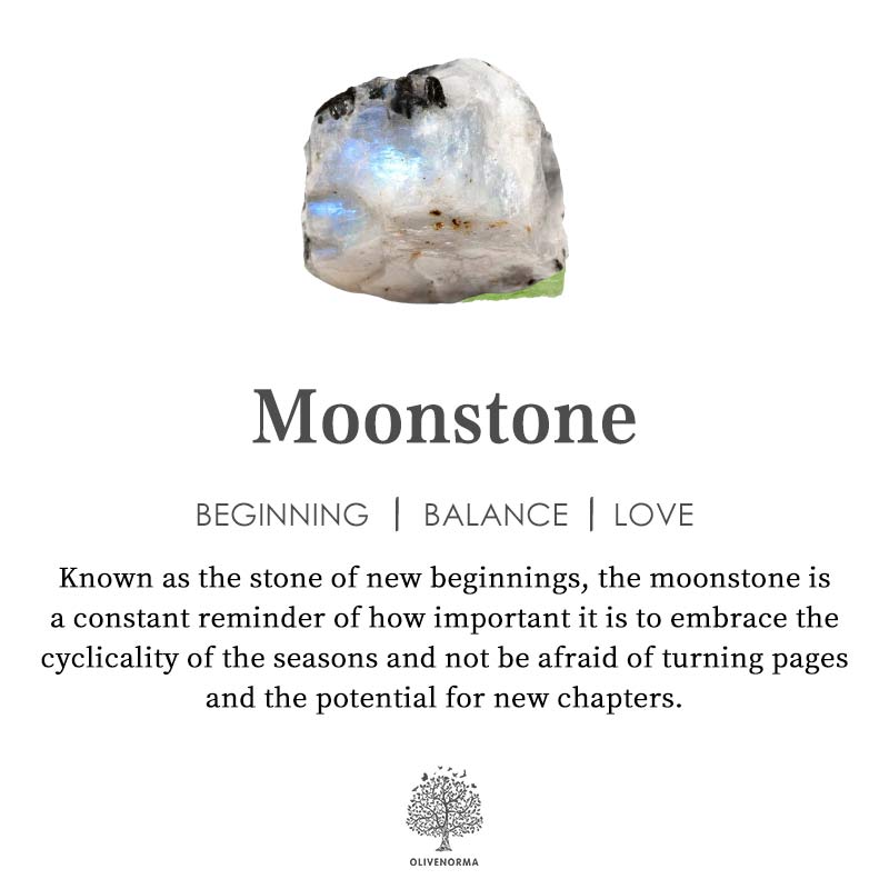 Vintage Moonstone Necklace - Selene Elegance