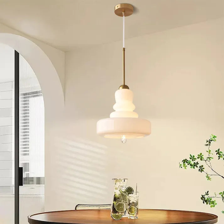 VerreCylindre Ceiling Lamp - Luxurious Glass Pendant Lamp with Modern Designer