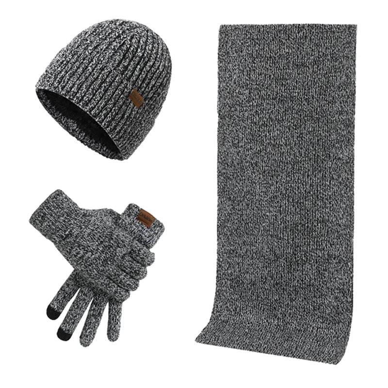 ArcticStyle – Trendy Winter Set with Hat and Mittens