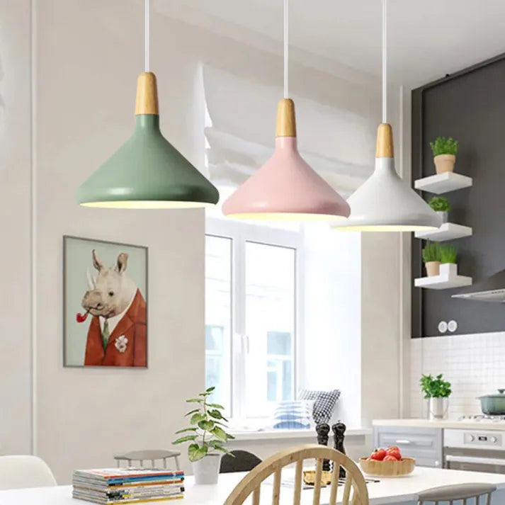 Chic Macaron Ceiling Lamp - Playful Elegance for All Interiors