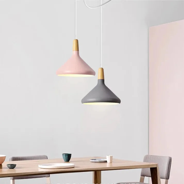 Chic Macaron Ceiling Lamp - Playful Elegance for All Interiors