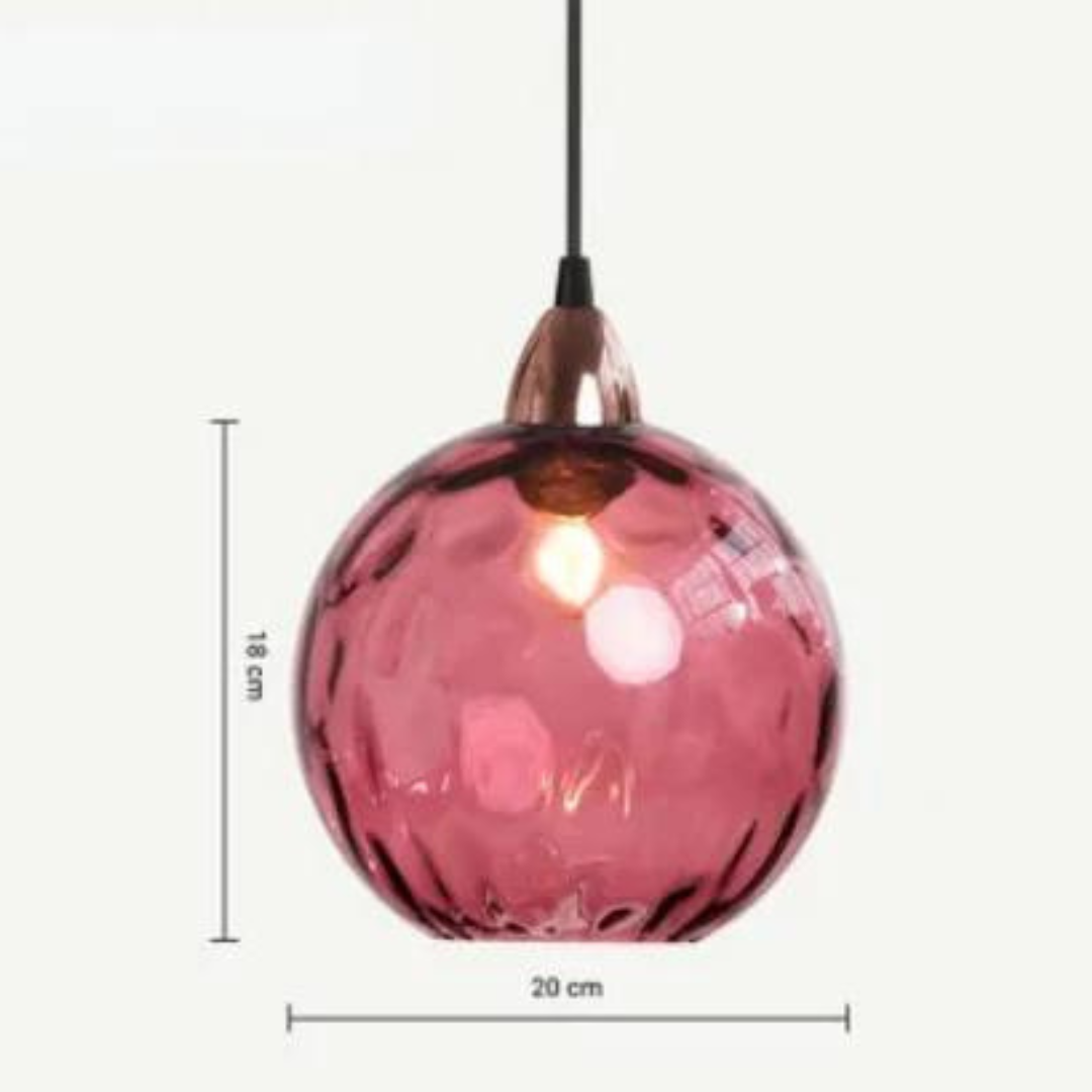 Elegant Glass Ball Ceiling Lamp for Luxury Interiors