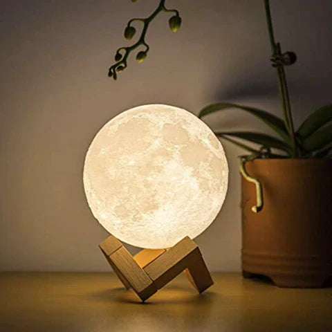 Magical Moonlight - with Wireless Touch Control and Wooden Stand