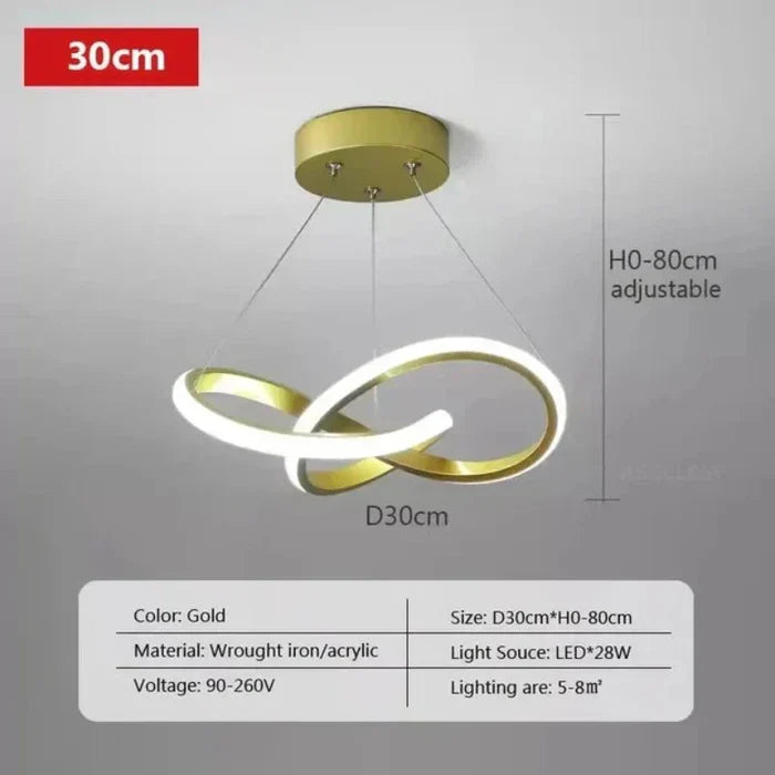 WaveGlow Ceiling Lamp – Stylish LED Ceiling Lighting