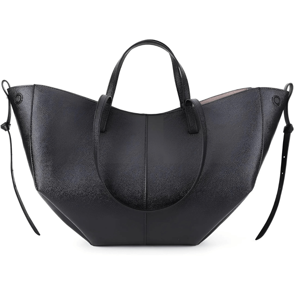 LeatherLux Shoulder Bag - Stylish Leather Handles