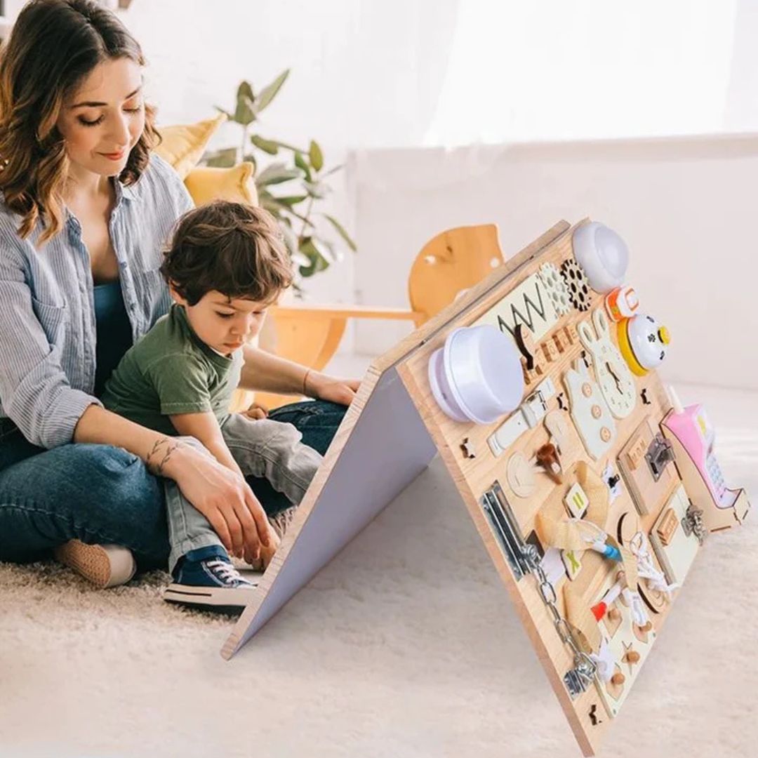 WoodPlay Board – Educational Playboard for Creativity