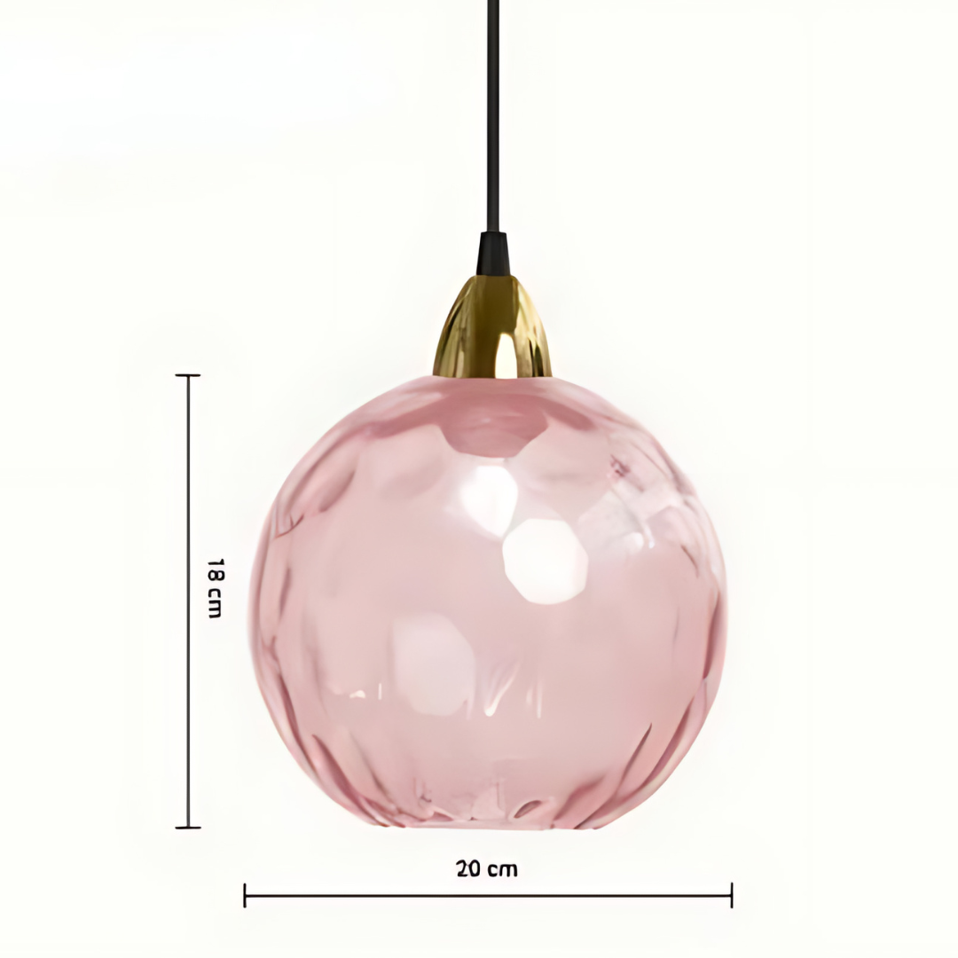 Elegant Glass Ball Ceiling Lamp for Luxury Interiors