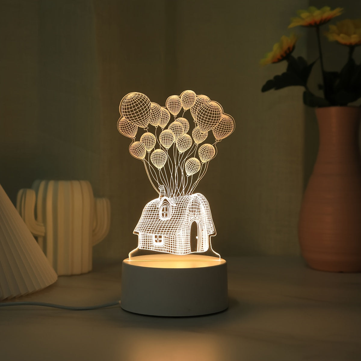 LumiBalloon – Unique 3D LED Balloon Lamp USB