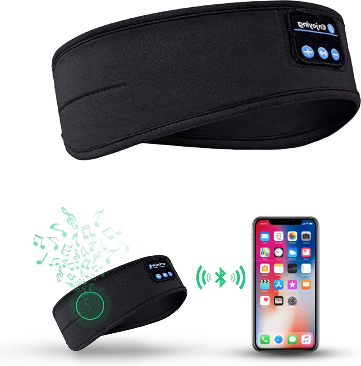 SleepWave™ - Smart Bluetooth Sleep Band for Deep Rest 