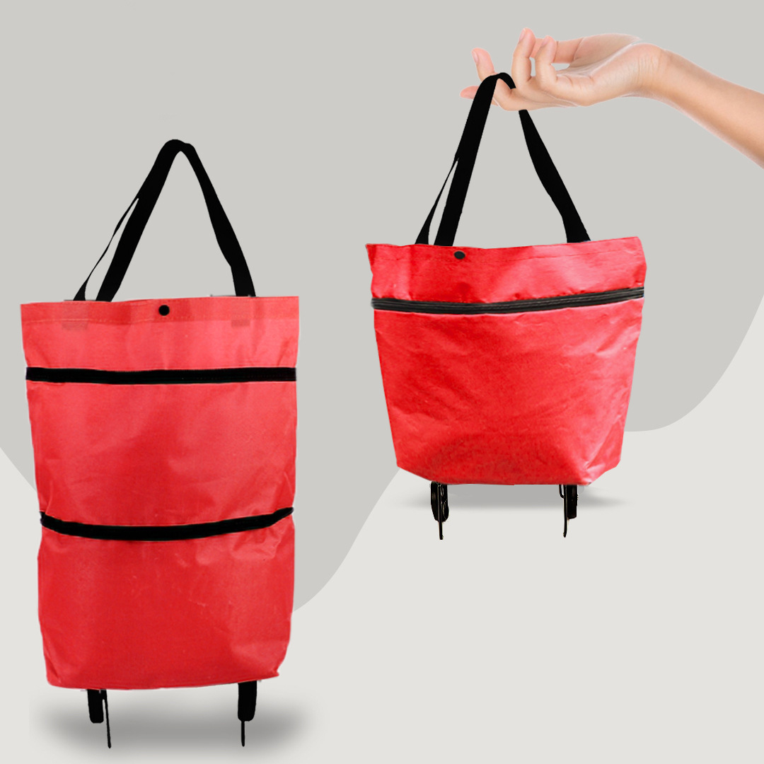 CarryFlex - Practical 2-in-1 Shopping Trolley with Wheels