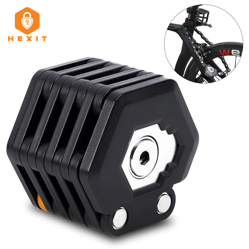 HEXIT™ FoldLock - Kompakt och Lättvikts Cykellås
