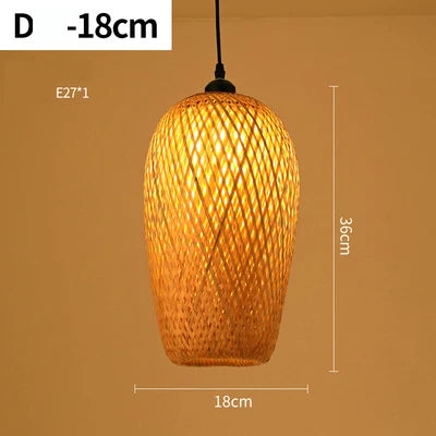 RayaLicht – Handmade Rattan Hanging Lamp for Your Interior