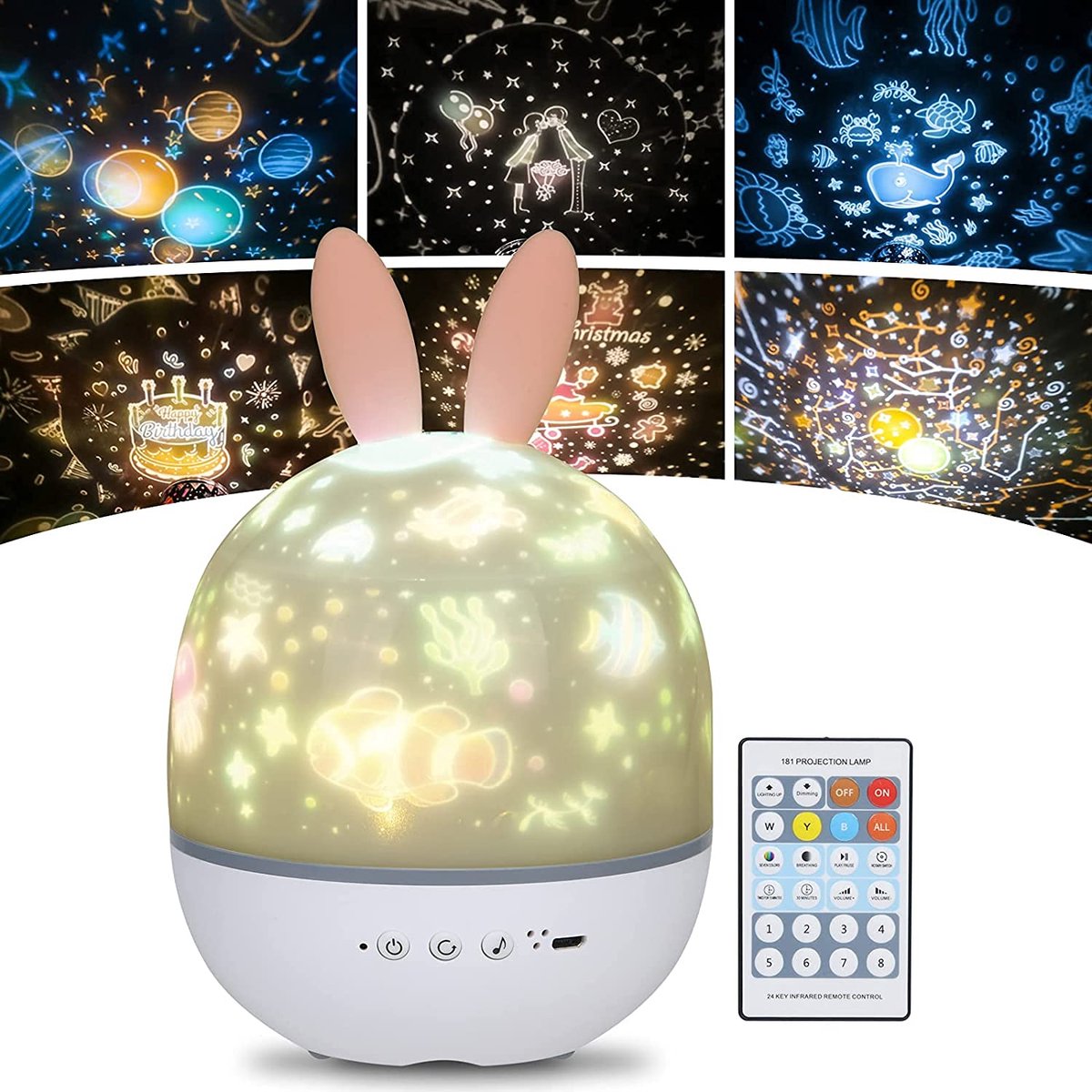 Droomster Projector - Magical Starry Sky for Sleeping and Relaxation