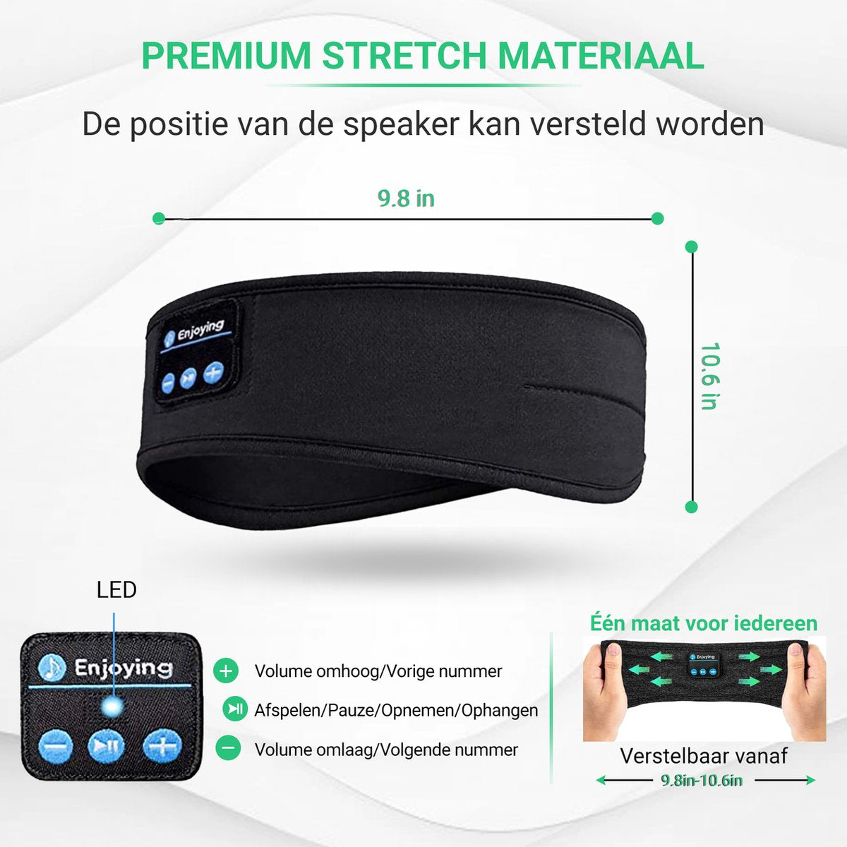 SleepWave™ - Smart Bluetooth Sleep Band for Deep Rest 