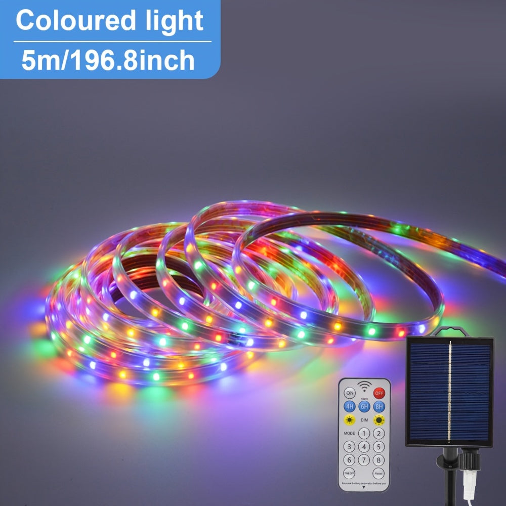 SolarFlex Light – Flexible LED strip with solar energy