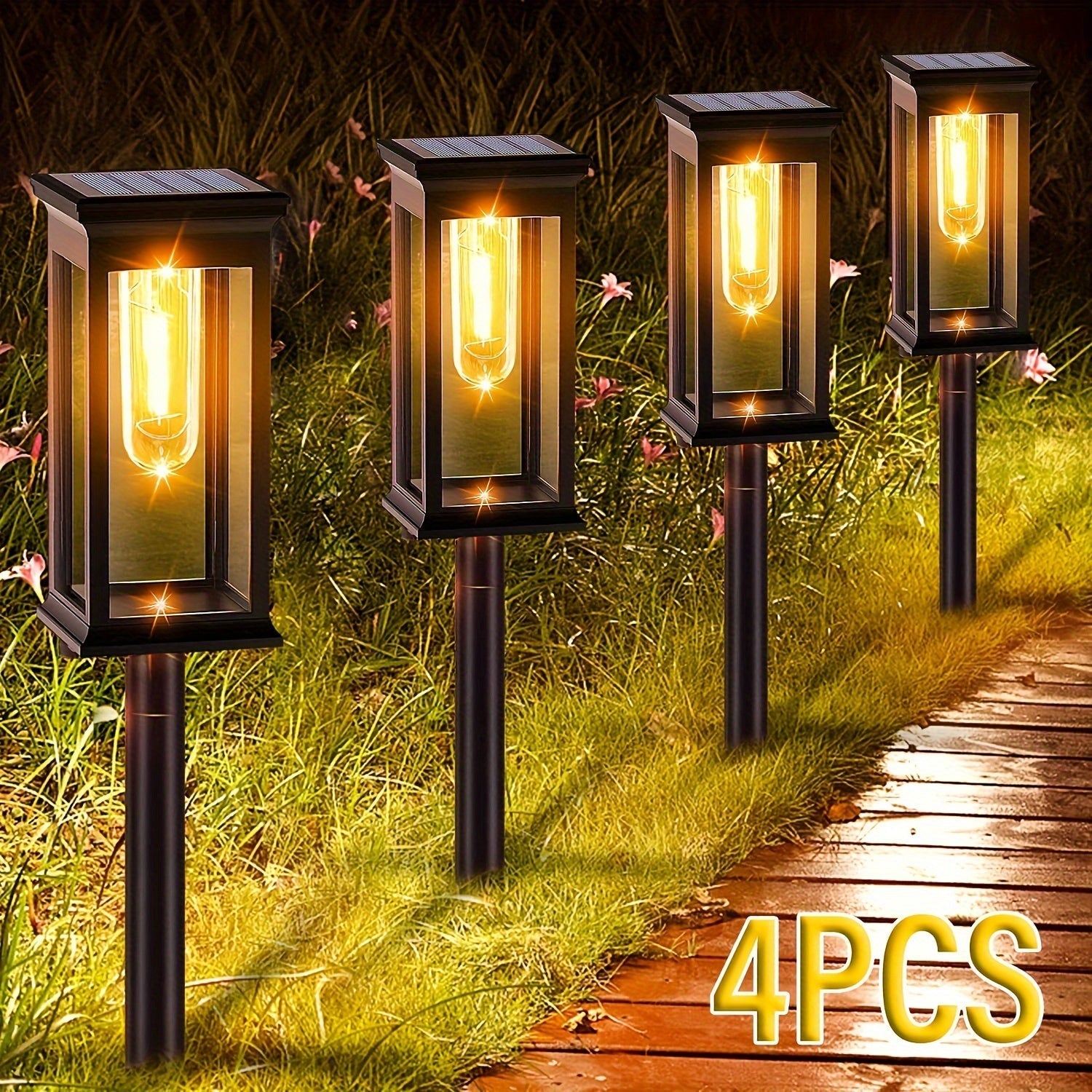 SolarLux - Luxury Garden Lighting Set with IP44 Protection
