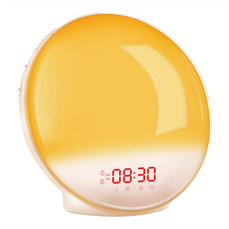 AlarmGlow – Smart Solar Light with Dual Alarm Clock
