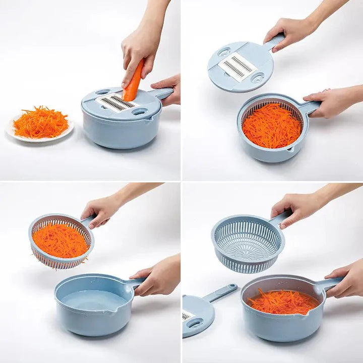 ChopMaster 3-in-1 Vegetable Chopper - Cut, Chop &amp; Mince