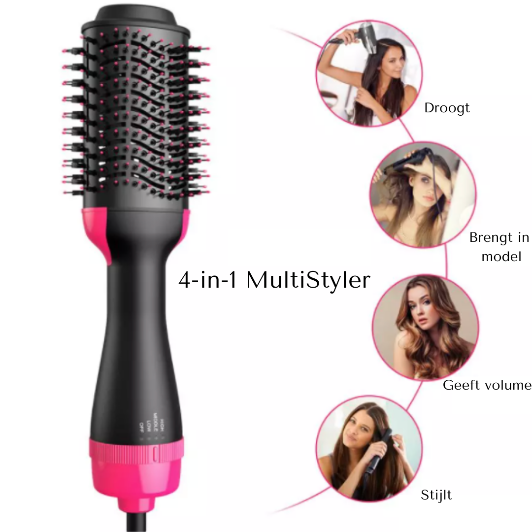 Mella ProStyle – 4-in-1 Hair Dryer and Straightener 