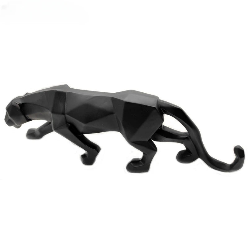 PantherSculpt – Stylish Black and White Panther Sculptures