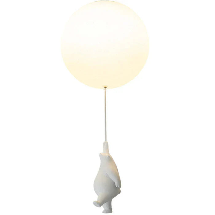 CloudBear – Playful children's ceiling lamp with balloon