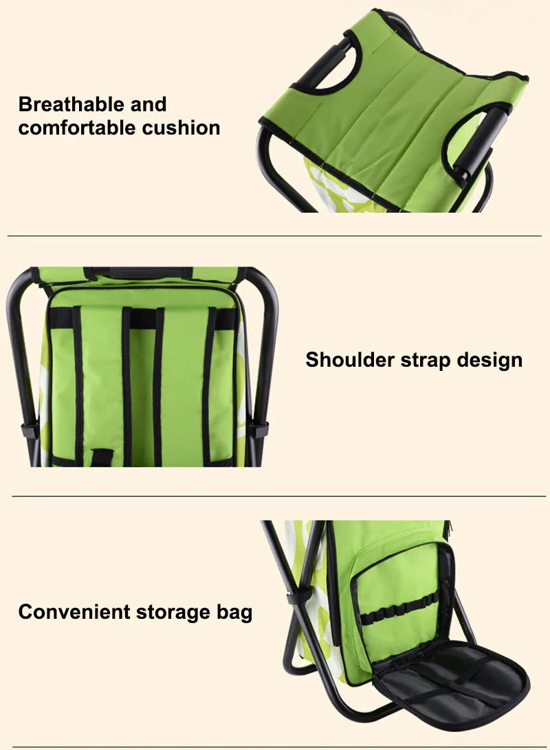 Adventure chair – Practical cooler &amp; stool set