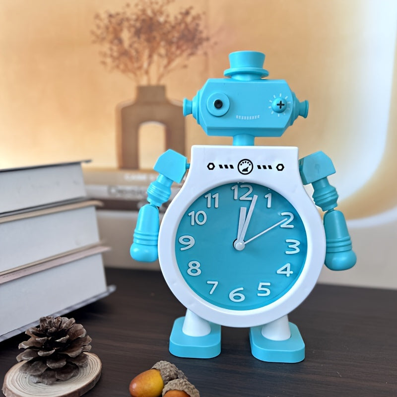 TimeBuddy Clock – Playful Robot Alarm Clock with Alarm