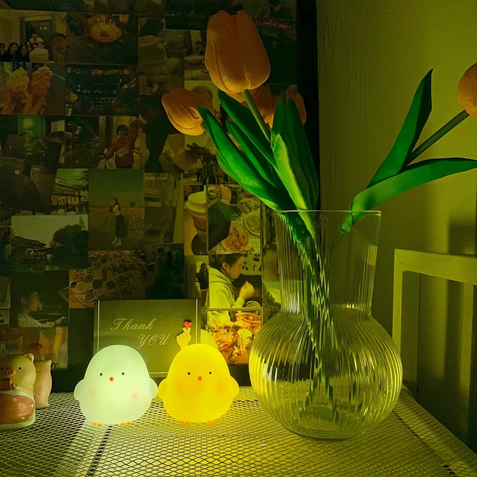 LumiKuiken - Elegant LED Table Lamp with Wellness Light