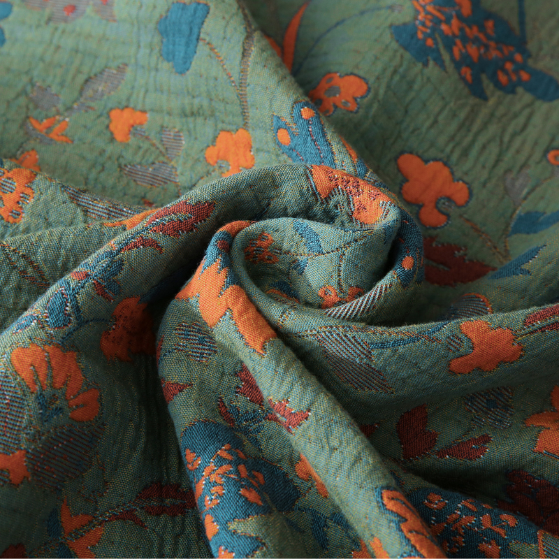 Gothel™ Retro Blommig Pläd – Lyxig Vintage Känsla