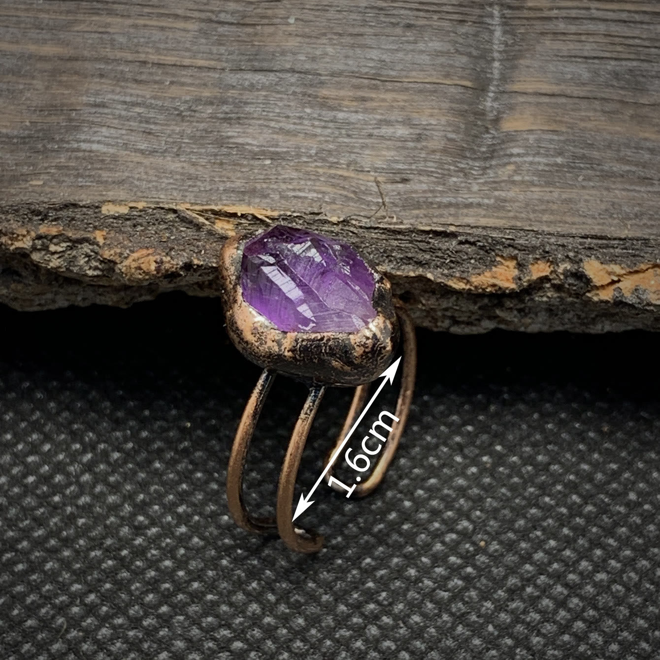 Elegant Natural Birthstone Ring - Selina 