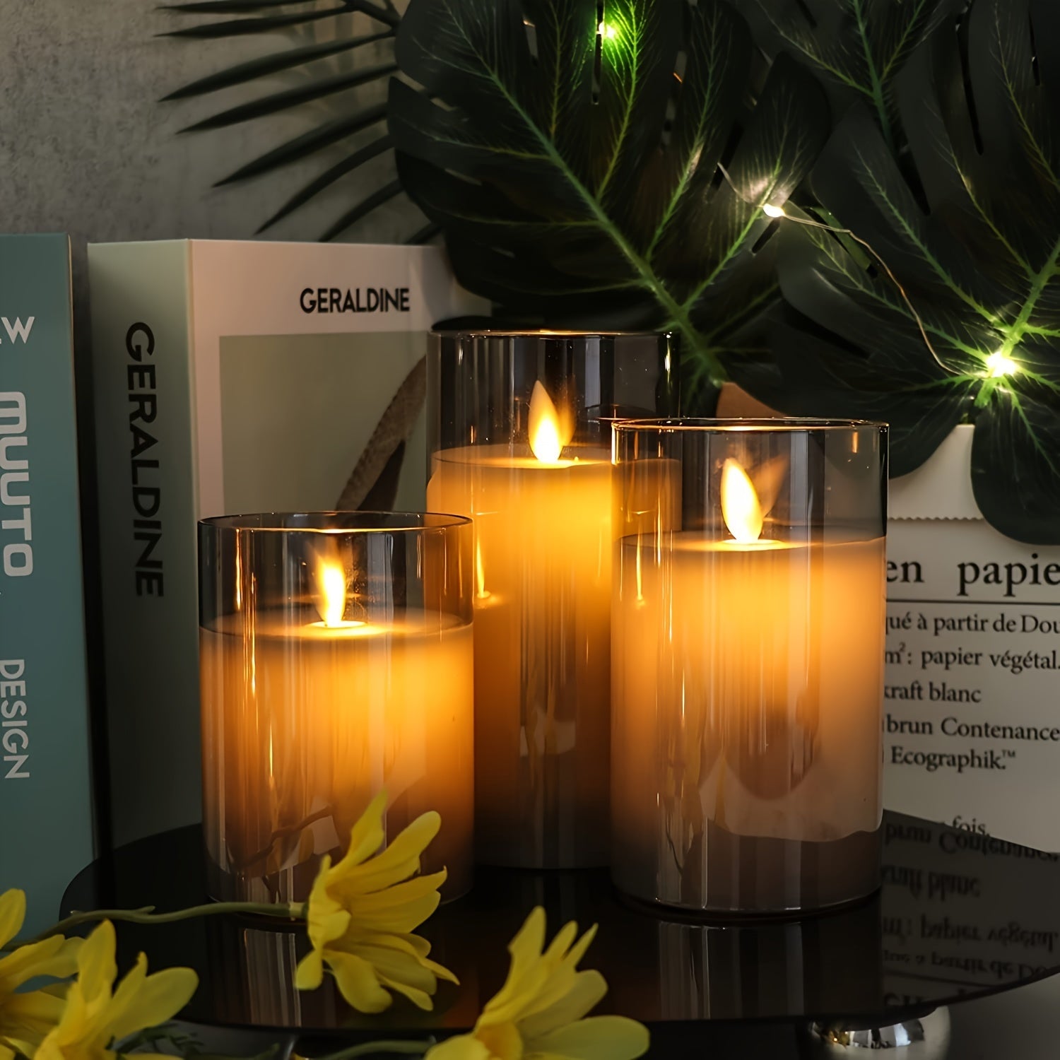GlowCandle - Elegant LED Candle Set with Remote Control