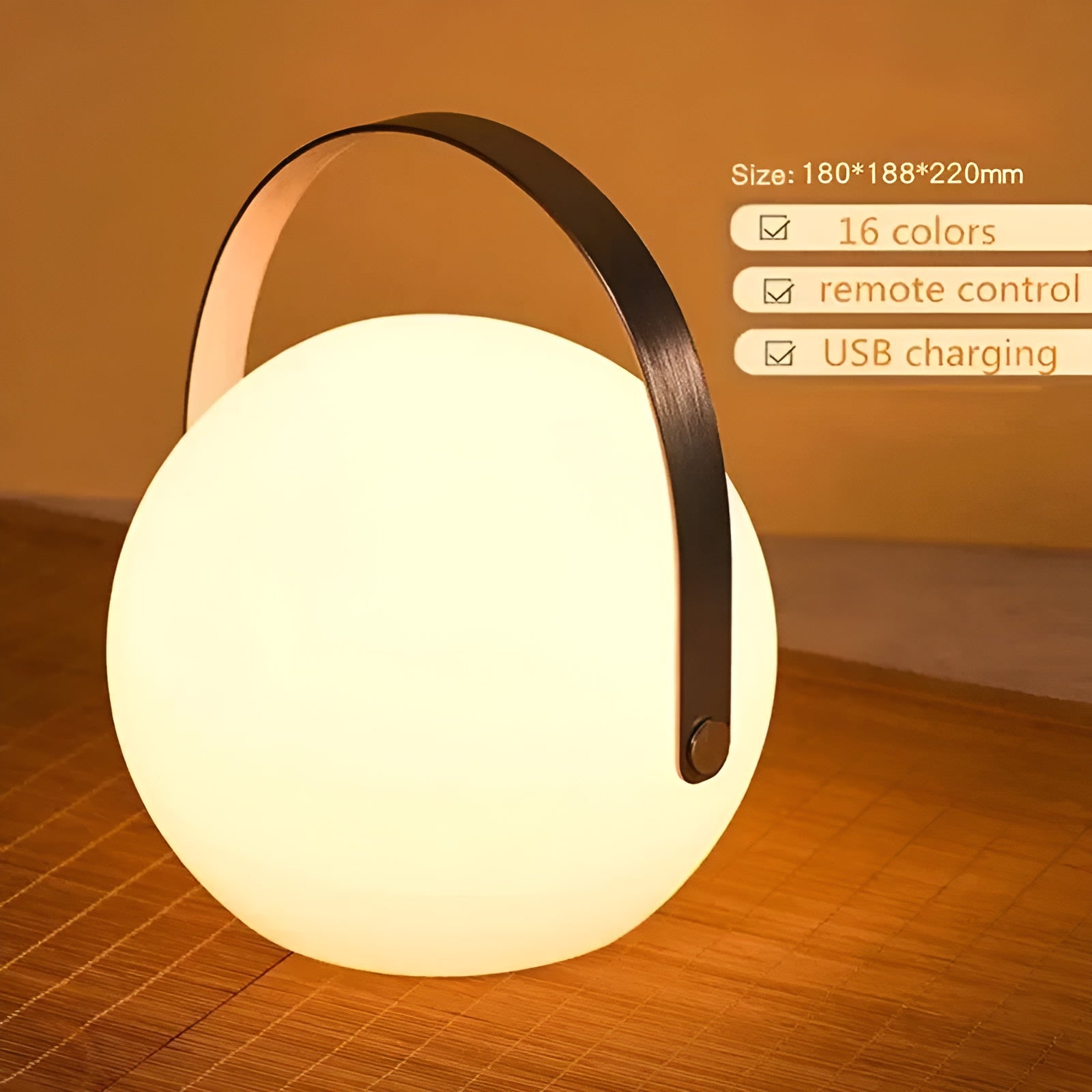 LuminaGlow Luxury LED Lighting – Portable and Waterproof with 16 Colors
