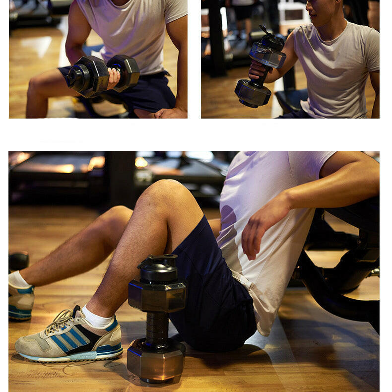 HydraFlex – Durable Dumbbell Water Bottle for Fitness