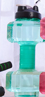 HydraFlex – Durable Dumbbell Water Bottle for Fitness