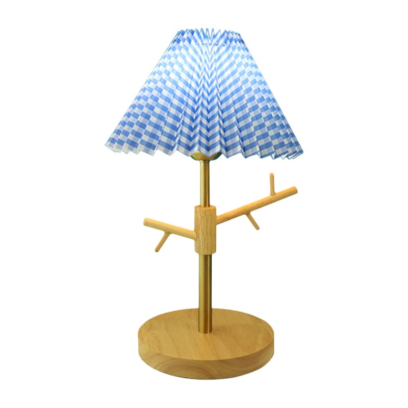 GloShine - Scandinavian Night Lamp with Storage Shelf