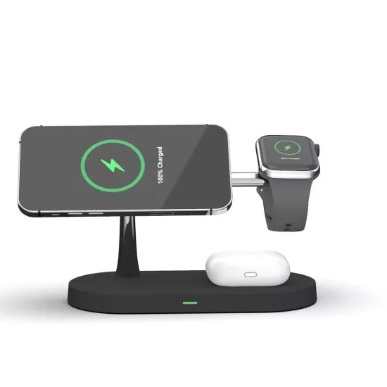 PowerHub 3-in-1 MagSafe Charger - Wireless Device Charging