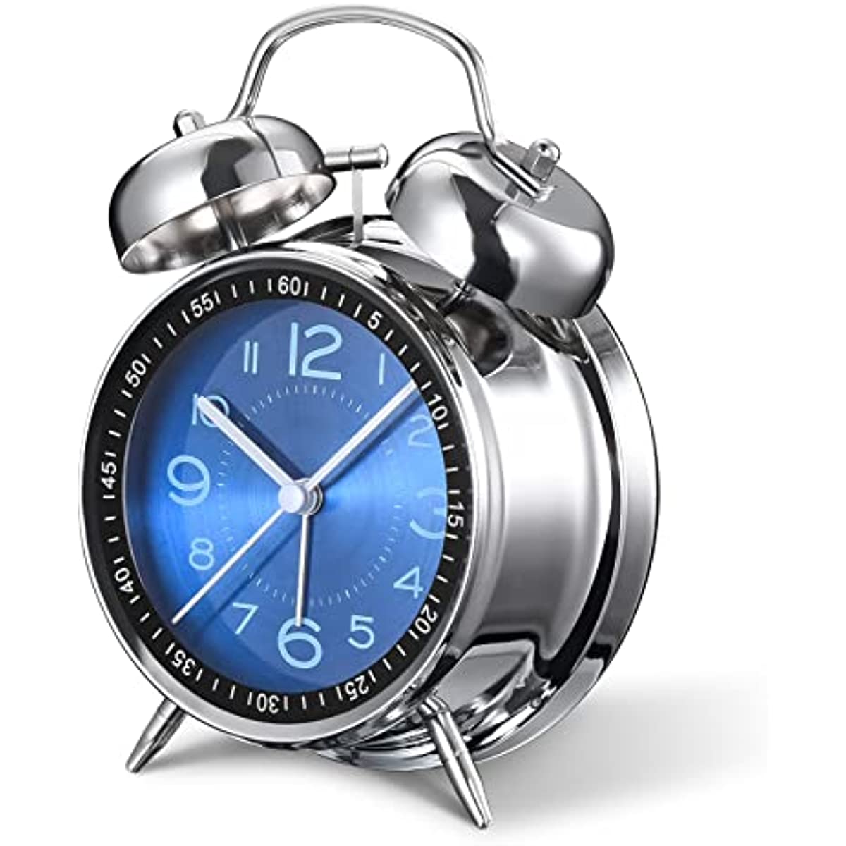 RetroBell Clock – Stylish Silent Alarm Clock with Lighting