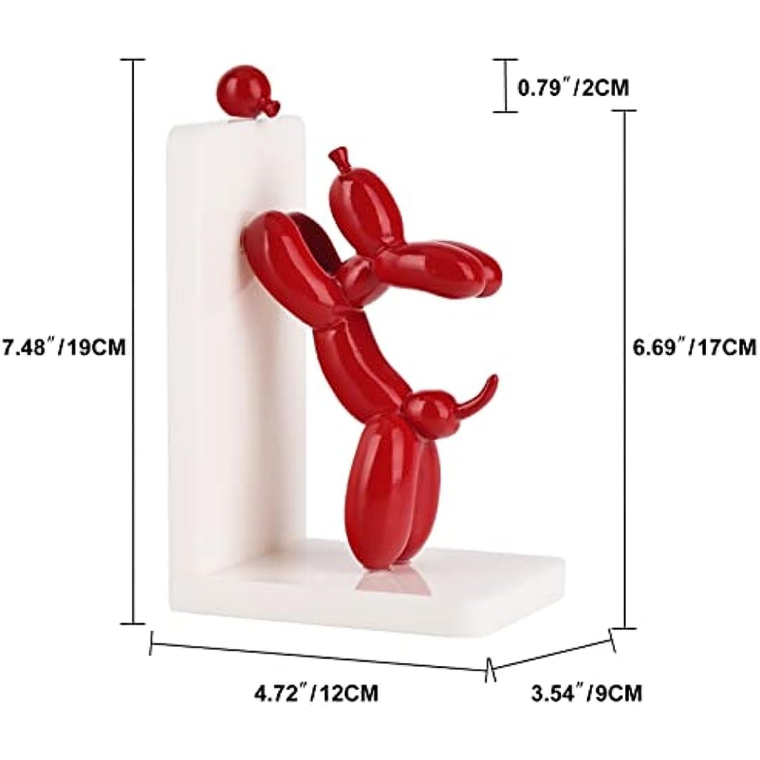 Balloon Dog - Playful Bookends for Creative Interiors