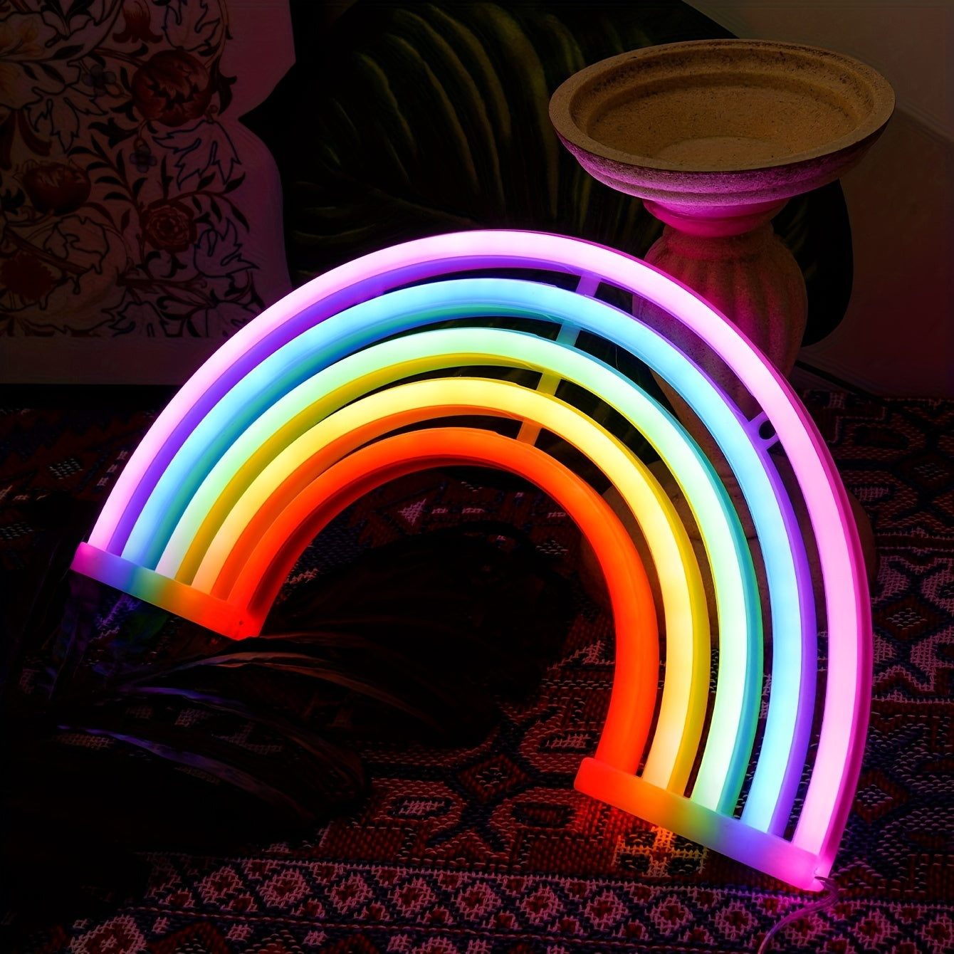 RainbowLight – Colorful Neon LED Lamp with USB/Battery