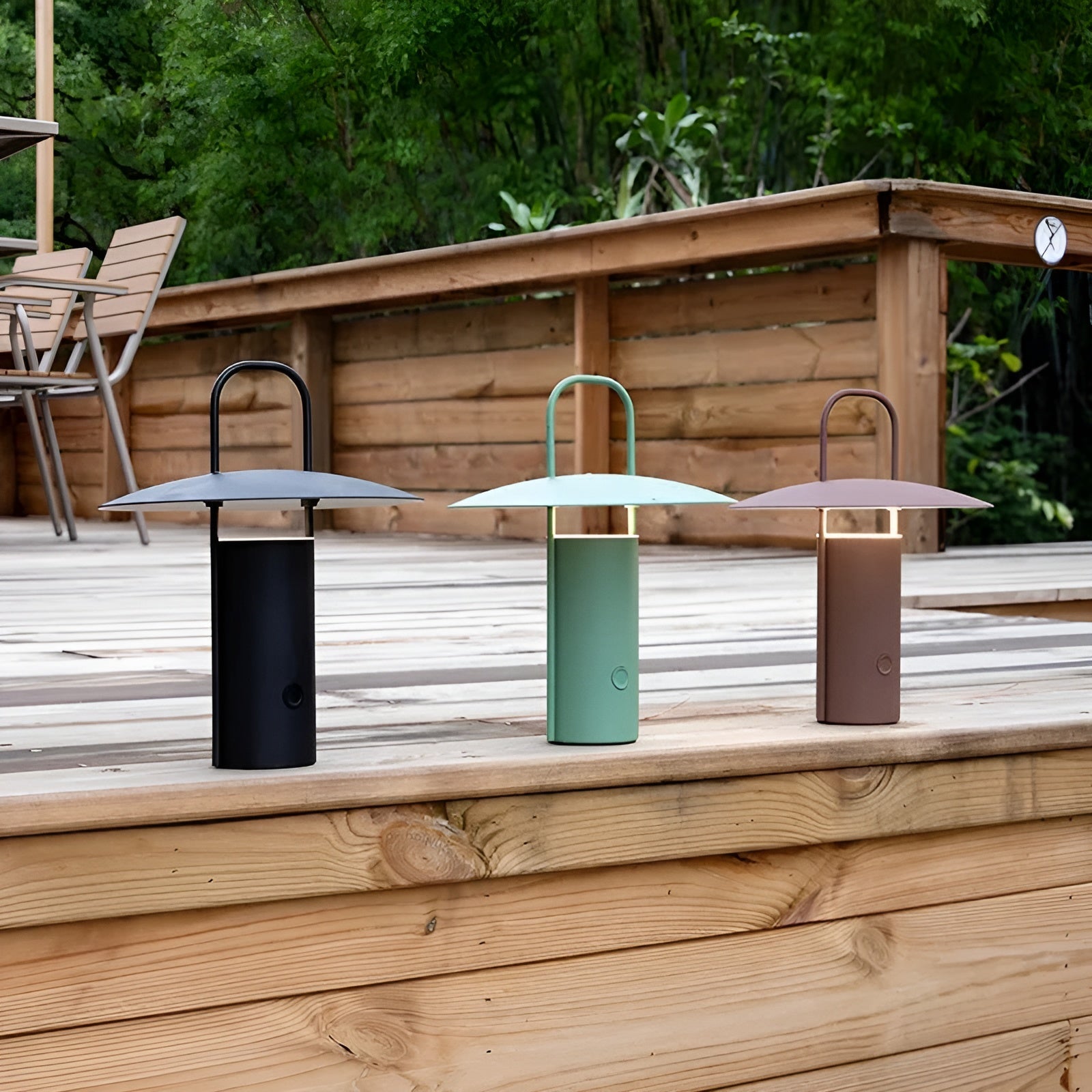 GlowLight Garden Light – Magical LED Table Lamp for Outdoor Use, Water Resistant &amp; Rechargeable