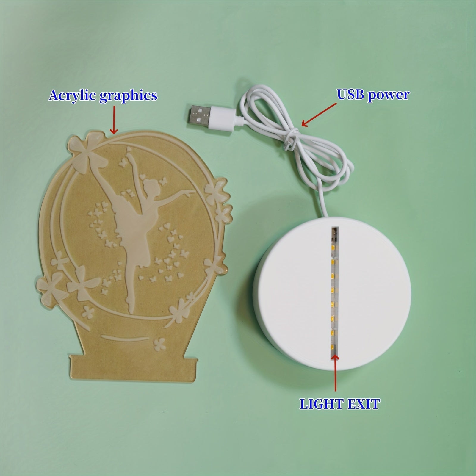 LumiDance – 3D LED Night Light Ballet