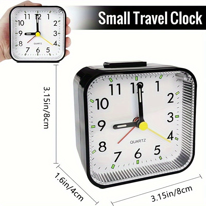 SilentWake Alarm Clock - Stylish Alarm Clock with Night Light